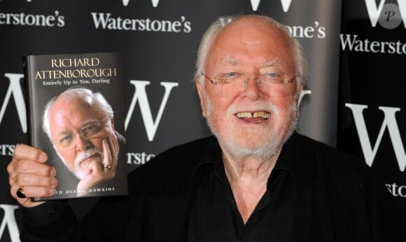 Richard Attenborough à Londres le 4 septembre 2008. 