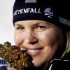 Anja Paerson à Åre, le 10 février 2007 en Suède