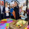 La princesse Marie de Danemark jouait les juges lors du concours culinaire Cooking Kids le 26 août 2014 à la Maison de la gastronomie de Copenhague.