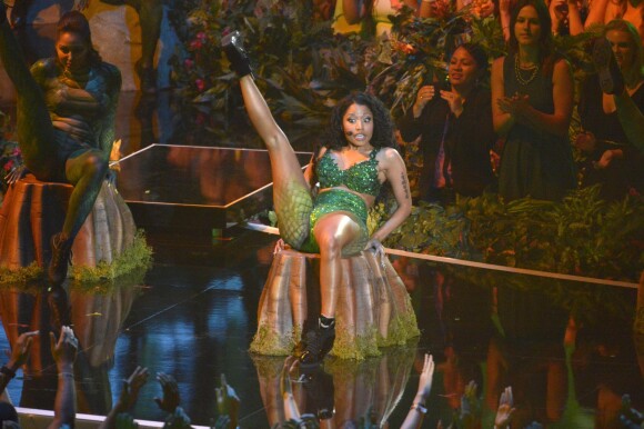 Nicki Minaj lors des MTV Video Music Awards à Los Angeles, le 24 août 2014.