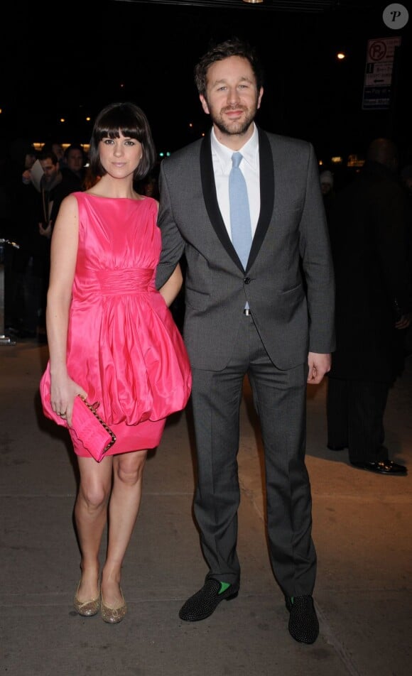 Dawn Porter et Chris O'Dowd à New York en mars 2012.