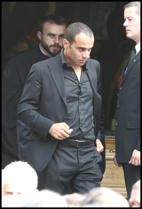 Adel Kachermi aux obsèques de Filip Nikolic (Sainte Geneviève des Bois, 24 septembre 2009)