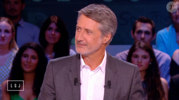 Antoine de Caunes, vendredi 29 août 2014 dans Le Grand Journal de Canal +