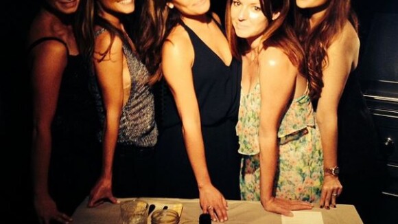 Lea Michele : Gourmande, elle fête ses 28 ans avec ses copines