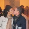 David Coulthard, amoureux de sa jolie Karen Minier lors du Big Festival organisé par Jamie Oliver dans l'Oxfordshire, le 30 août 2014