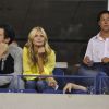 Heidi Klum et son nouveau boyfriend Vito Schnabel à New York le 1er septembre 2014 lors de l'US Open. 