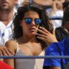 La ravissante Noura assiste au match de son amoureux Jo-Wilfried Tsonga à l'USTA Billie Jean King National le 1er Septembre à New York contre Andy Murray. 