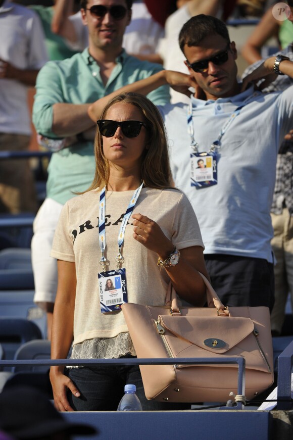 Kim Sears lors du match Andy Murray contre Jo-Wilfried Tsonga à New York le 1er septembre 2014