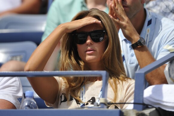 Kim Sears lors du match Andy Murray contre Jo-Wilfried Tsonga à New York le 1er septembre 2014