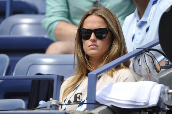 Kim Sears lors du match Andy Murray contre Jo-Wilfried Tsonga à New York le 1er septembre 2014