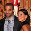 Tony Parker et sa compagne Axelle à Lyon, le 20 septembre 2012.