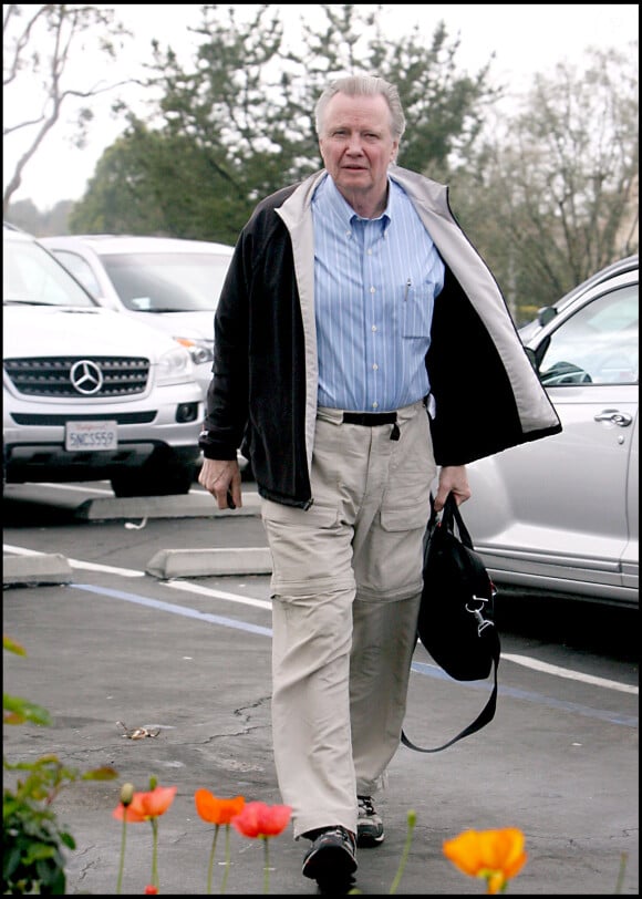 Jon Voight en 2007 à Los Angeles, peu après la mort de son ex-femme Marcheline Bertrand