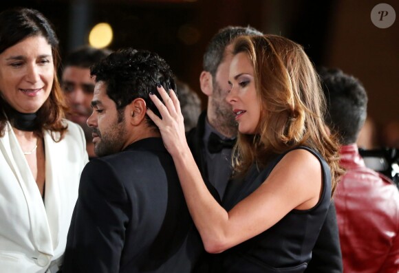 Jamel Debbouze et Mélissa Theuriau au Festival International du Film de Marrakech le 1er décembre 2013.