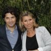 Bruno Madinier et sa femme Camille au Village Roland-Garros à Paris le 3 juin 2012