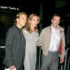 Angelina Jolie et son premier mari Jonny Lee Miller à New York, le 20 septembre 2005.