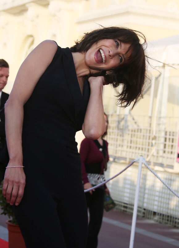 Sophie Marceau - Cérémonie de clôture du festival romantique de Cabourg, le 14 juin 2014.
