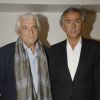 Jacques Weber et Bernard-Henri Levy - Enregistrement de l'émission "Vivement Dimanche" à Paris le 3 septembre 2014. L'émission sera diffusée le 7 septembre.