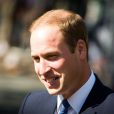  Le prince William en visite à l'Université d'Oxford le 8 septembre 2014, le jour de l'annonce de la seconde grossesse de son épouse Kate Middleton. Malade, la duchesse n'a pas pu faire le déplacement. 