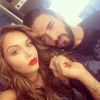 Nabilla et Thomas pour le shooting de Blooshop