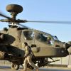 Le prince Harry en Afghanistan en fin d'année 2012, en tant que copilote-artilleur d'hélicoptère Apache détaché à Camp Bastion, dans la province du Helmand.