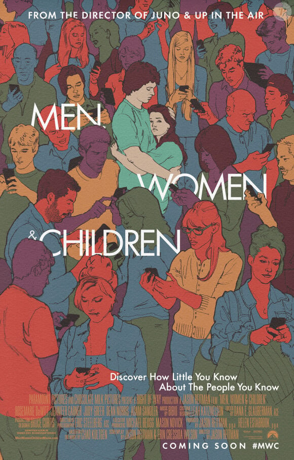 L'affiche de Men, Women & Children, le nouveau film de Jennifer Garner