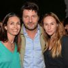 Adeline Blondieau, Vanessa Demouy et son mari Philippe Lellouche - Soirée pour les 10 ans de l'Hôtel de Sers, à Paris, le 10 septembre 2014.