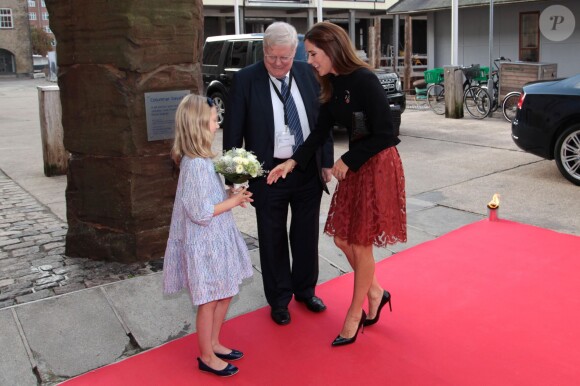La princesse Mary le 11 septembre 2014 à Copenhague lors d'un symposium sur l'exclusion et l'isolement des personnes âgées.