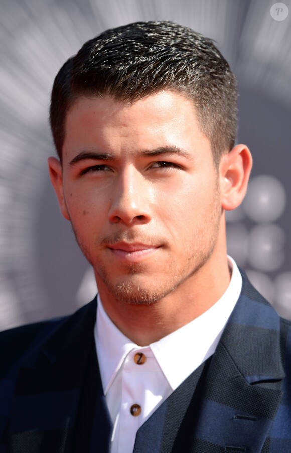 Nick Jonas - Cérémonie des MTV Video Music Awards à Inglewood. Le 24 août 2014