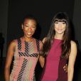  Samira Wiley et Hannah Simone lors du défilé Richard Chai à New York le 4 septembre 2014 