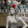 La statue d'Amy Winehouse inaugurée dans le quartier de Cambden à Londrs, le 14 setpembre 2014.