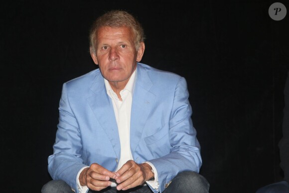 Patrick Poivre d'Arvor - Conférence de presse de rentrée de "Radio Classique" au centre d'art et de danse Eléphant Paname à Paris, le 9 septembre 2014.