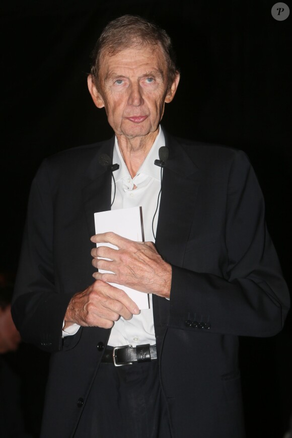Etienne Mougeotte - Conférence de presse de rentrée de "Radio Classique" au centre d'art et de danse Eléphant Paname à Paris, le 9 septembre 2014.
