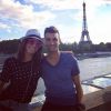Javier Pastore et Chiara Picone, photo publiée sur le compte Instagram de cette dernière, le 3 septembre 2014
