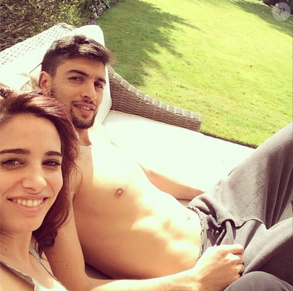 Javier Pastore et Chiara Picone, photo publiée sur le compte Instagram de Javier Pastore, le 24 mars 2014