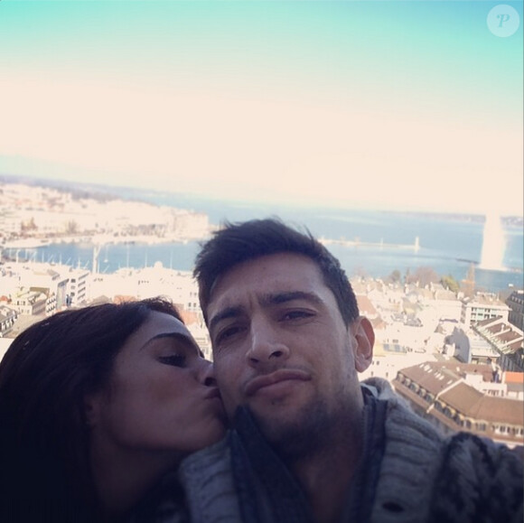 Javier Pastore et Chiara Picone, photo publiée sur le compte Instagram de Javier Pastore, le 24 février 2014