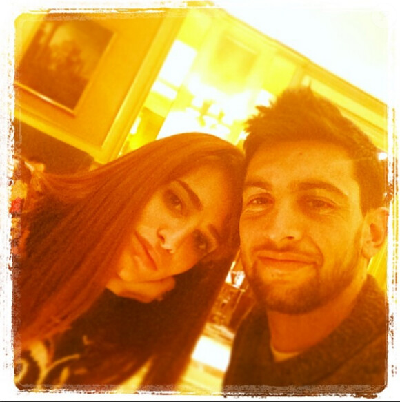 Javier Pastore et Chiara Picone, photo publiée sur le compte Instagram de Javier Pastore, le 3 février 2014