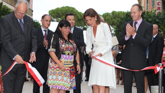 Caroline de Hanovre : Éblouissante, la princesse a inauguré 'sa' rue à Monaco
