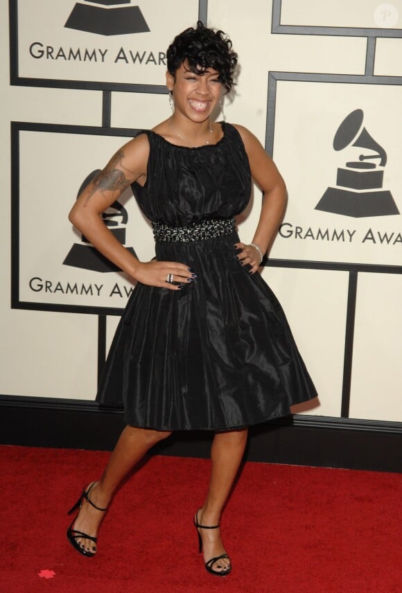 Keyshia Cole lors des 50e Annual Grammy Awards, en 2008