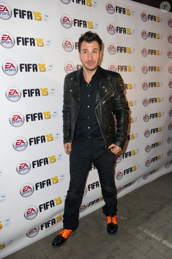 Michaël Youn - Soirée de lancement du jeu vidéo "FIFA 2015" à l'Opéra Garnier Restaurant à Paris le 22 septembre 2014.