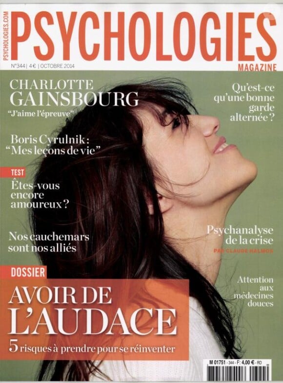 Le magazine Psychologies du mois d'octobre 2014