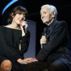 Exclusif - Nolwenn Leroy et Charles Aznavour - Enregistrement de l'émission "Hier Encore" avec Charles Aznavour à l'Olympia le 19 mai 2014