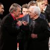 Exclusif - Ycare, Salvatore Adamo et Charles Aznavour - Enregistrement de l'émission "Hier Encore" avec Charles Aznavour à l'Olympia le 20 mai 2014.