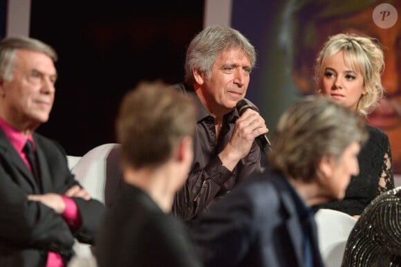 Exclusif - Yves Duteil et Alizée - Enregistrement de l'émission "Hier Encore" avec Charles Aznavour à l'Olympia le 20 mai 2014.