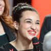 Exclusif - Camélia Jordana - Enregistrement de l'émission "Hier Encore" avec Charles Aznavour à l'Olympia le 20 mai 2014.