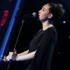 Exclusif - Camélia Jordana - Enregistrement de l'émission "Hier Encore" avec Charles Aznavour à l'Olympia le 20 mai 2014.