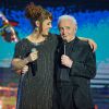 Exclusif - Zaz et Charles Aznavour - Enregistrement de l'émission "Hier Encore" avec Charles Aznavour à l'Olympia le 20 mai 2014.