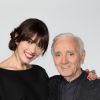 Exclusif - Nolwenn Leroy et Charles Aznavour - Studio de l'émission "Hier Encore" avec Charles Aznavour à l'Olympia le 20 mai 2014