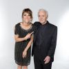 Exclusif - La chanteuse Zaz et Charles Aznavour - Studio de l'émission "Hier Encore" avec Charles Aznavour à l'Olympia le 20 mai 2014