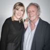 Exclusif - Chantal Ladesou et Didier Barbelivien - Studio de l'émission "Hier Encore" avec Charles Aznavour à l'Olympia le 20 mai 2014
