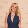 Britney Spears présente sa première collection de lingerie "The Intimate Britney Spears" à l'Hotel Café Royal à Londres, le 23 septembre 2014.